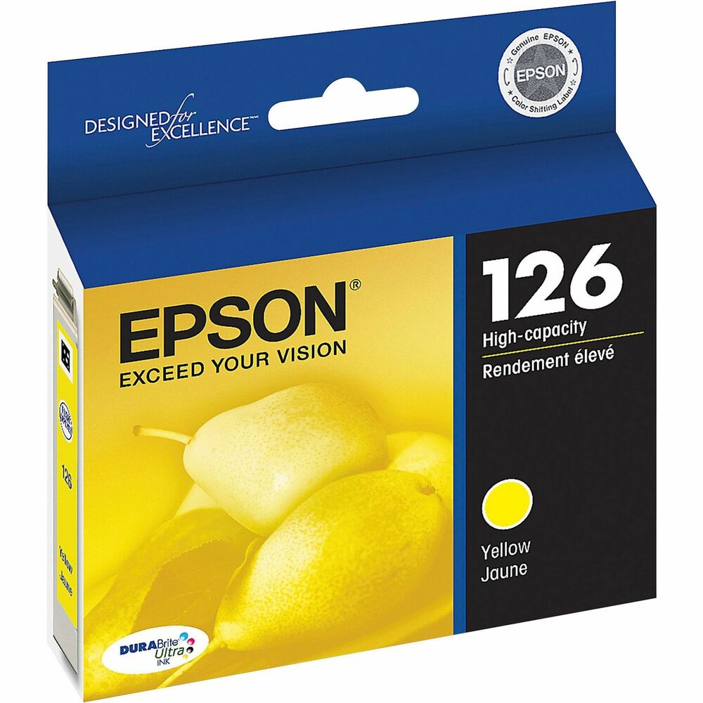Image of Epson Ink Cartridge, WF-7520, 480 Yield, YW
