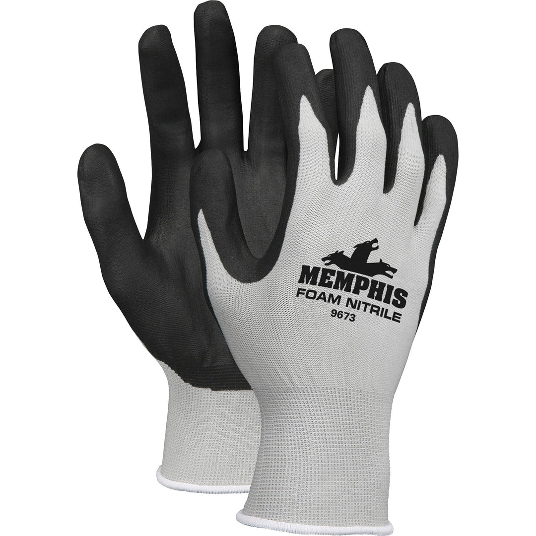 Image of Memphis 9673 13-Gauge Foam Coated Palm Protective Gloves