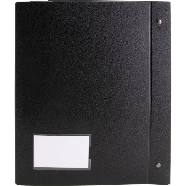 Image of Business Source Presentatn Binder, w/10 Sht Protectors,1" Cap.,8-1/2"x11",BK