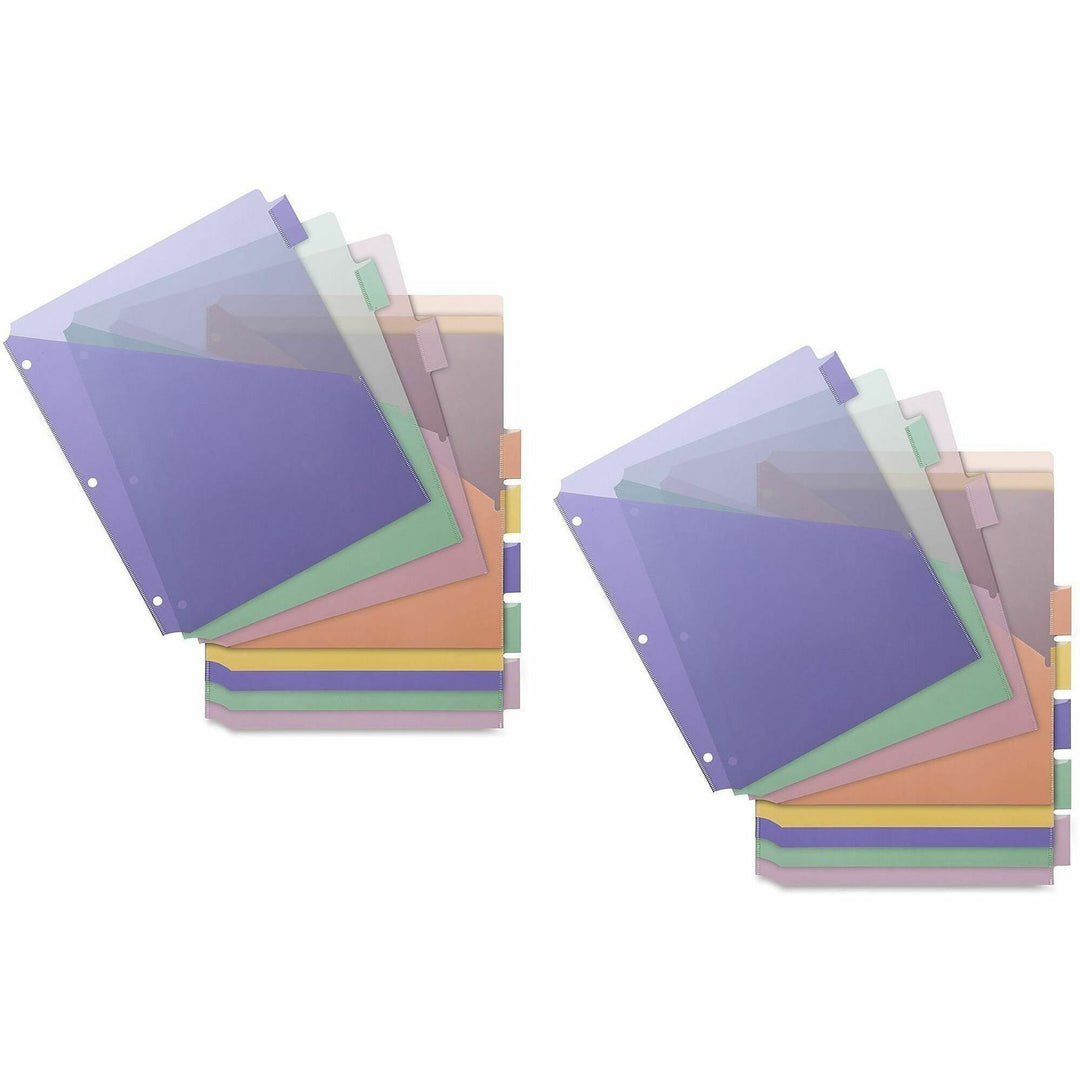 Image of Business Source 32373 Double Pocket Index Dividers