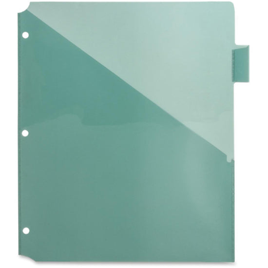 Image of Business Source Index Dividers, w/ Pocket, 8-1/2"x11", 8/ST, Multi