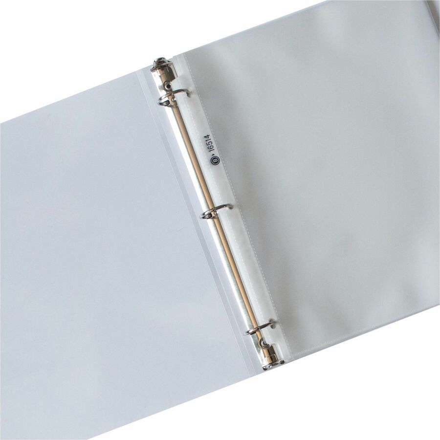 Image of Business Source Sheet Protectors,Top Load,3.3 mil,11"x8-1/2",50/BX,Nonglare