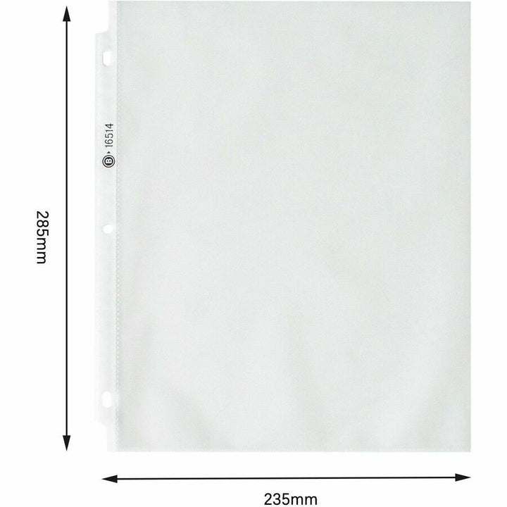 Image of Business Source Sheet Protectors,Top Load,3.3 mil,11"x8-1/2",50/BX,Nonglare