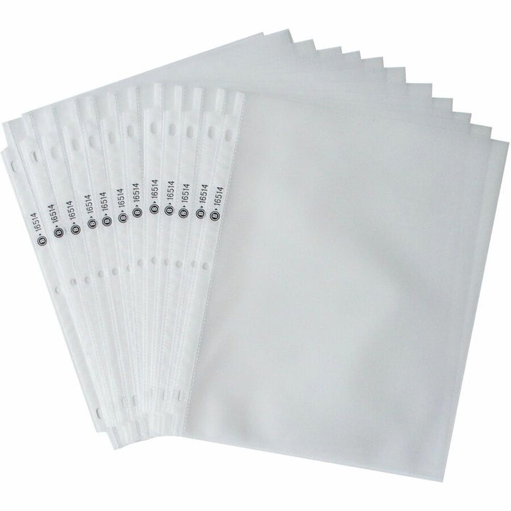 Image of Business Source Sheet Protectors,Top Load,3.3 mil,11"x8-1/2",50/BX,Nonglare