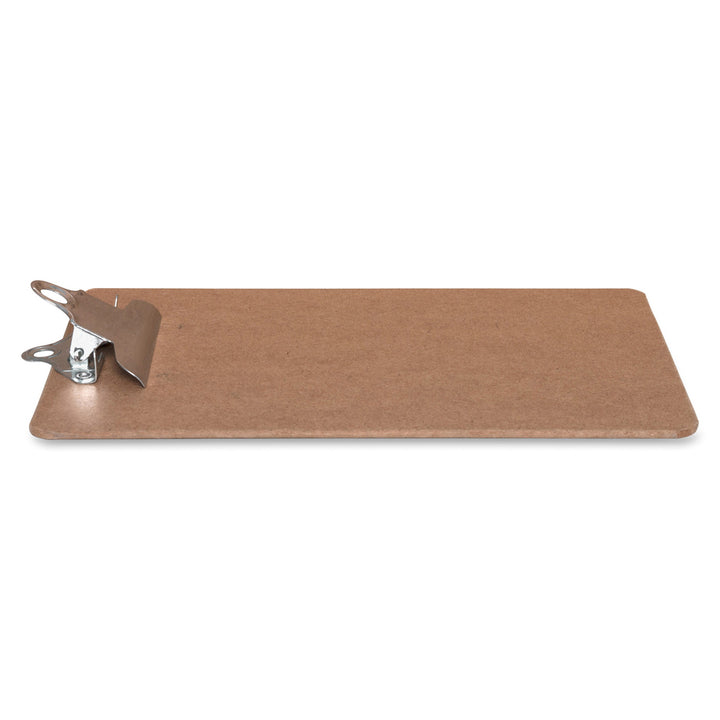 Image of Business Source Clipboard, w/ Standard Metal Clip, 6"x9", Brown