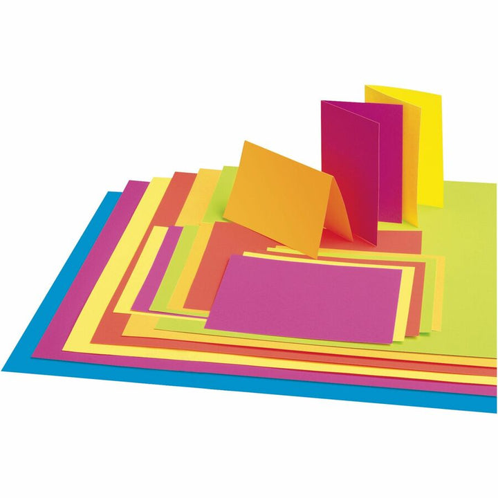 Image of Pacon® Poster Board,Fade-Resistant,28"x22",25/CT,Neon Hot Lime