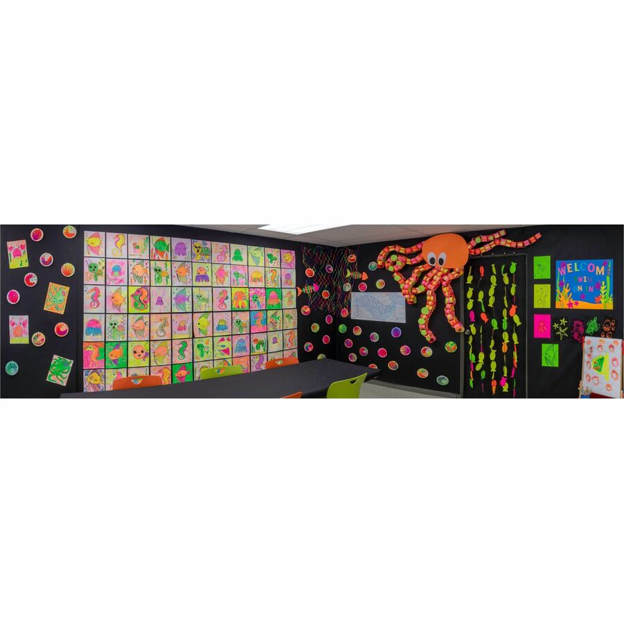 Image of Pacon® Poster Board,Fade-Resistant,28"x22",25/CT,Neon Hot Lime