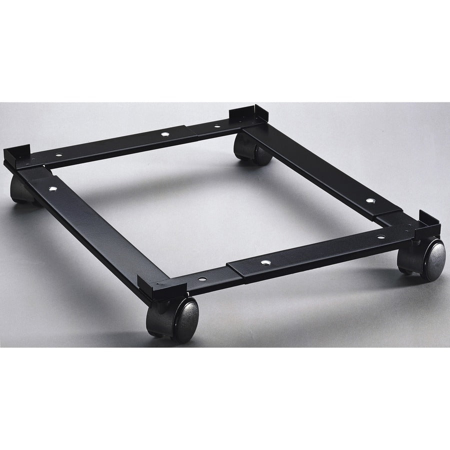 Image of Lorell File Caddy, Adjustable, 11-3/8"x16-5/8"x4", Black