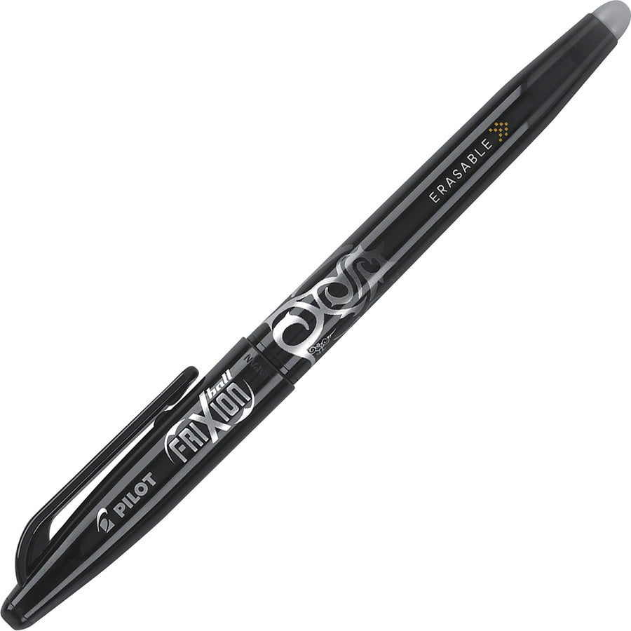 Image of Pilot® Rollerball Gel Pen,Frix,Erasable,Fine,2/PK,Black Barrel/Ink