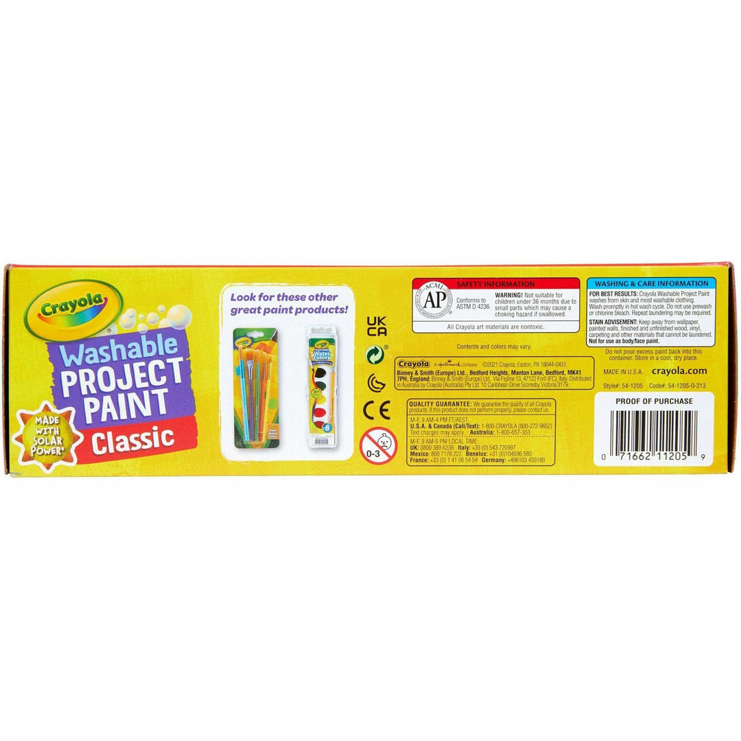 Image of Crayola® Washable Kids Paint, 2oz., 10/ST, Assorted