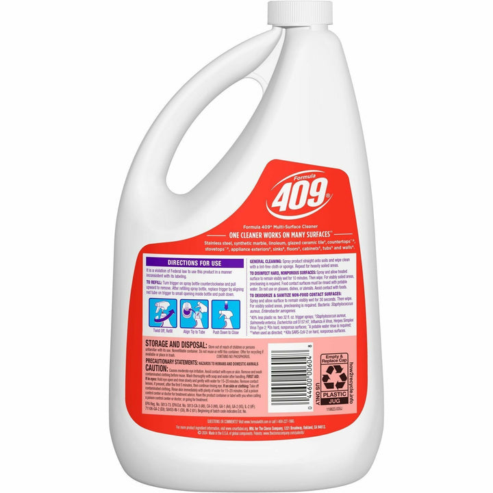 Image of Clorox® Multisurface Cleaner, Formula 409, 64 fl oz, White