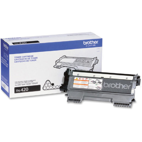 Image of Brother TN420 Toner Cartridge, 1200 Pages, 1 Each