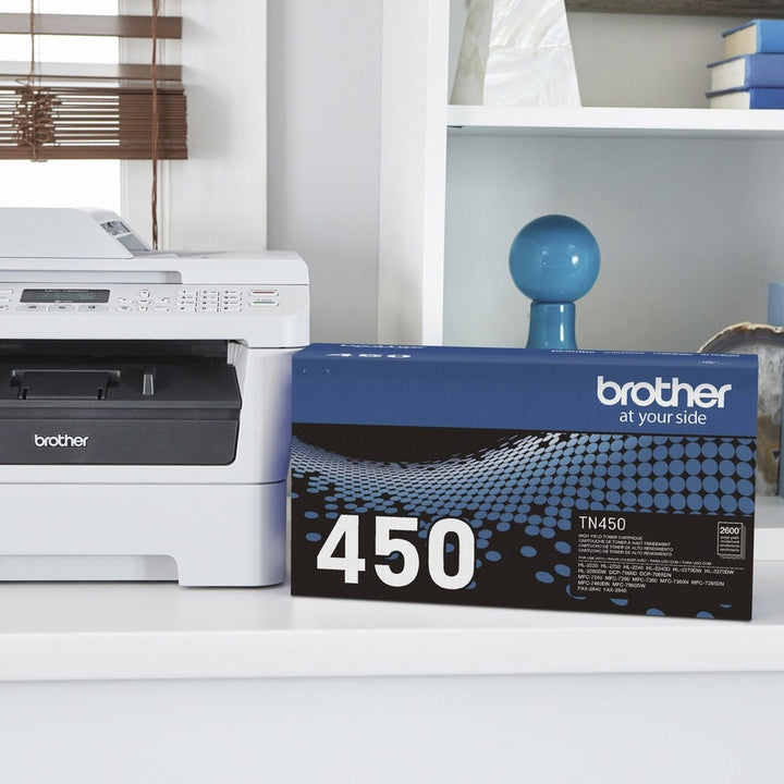 Image of Brother TN450 Toner Cartridge, 2600 Pages, 1 Each