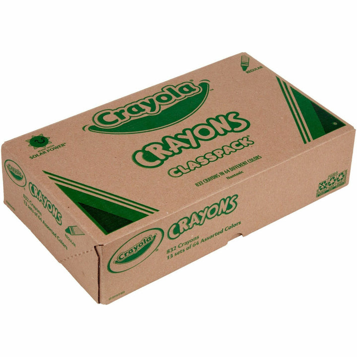 Image of Crayola® Classpack Regular Crayons, Assorted, 13 Caddies, 832/box