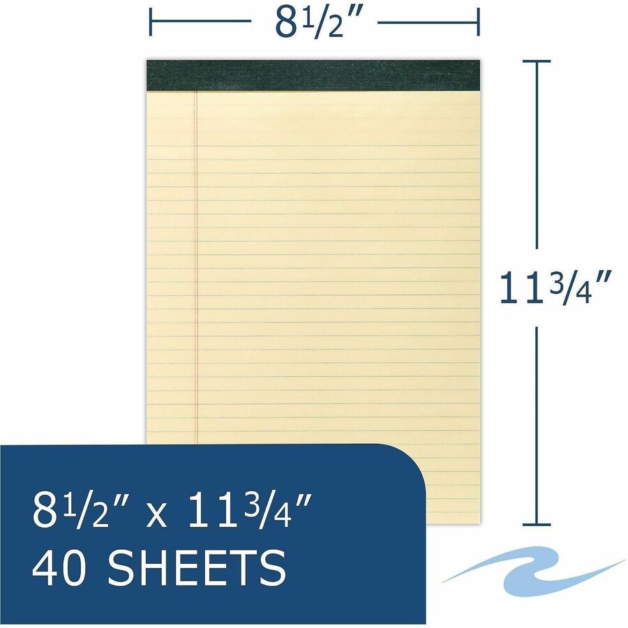 Image of Roaring Spring 74712 Recycled Legal Pad