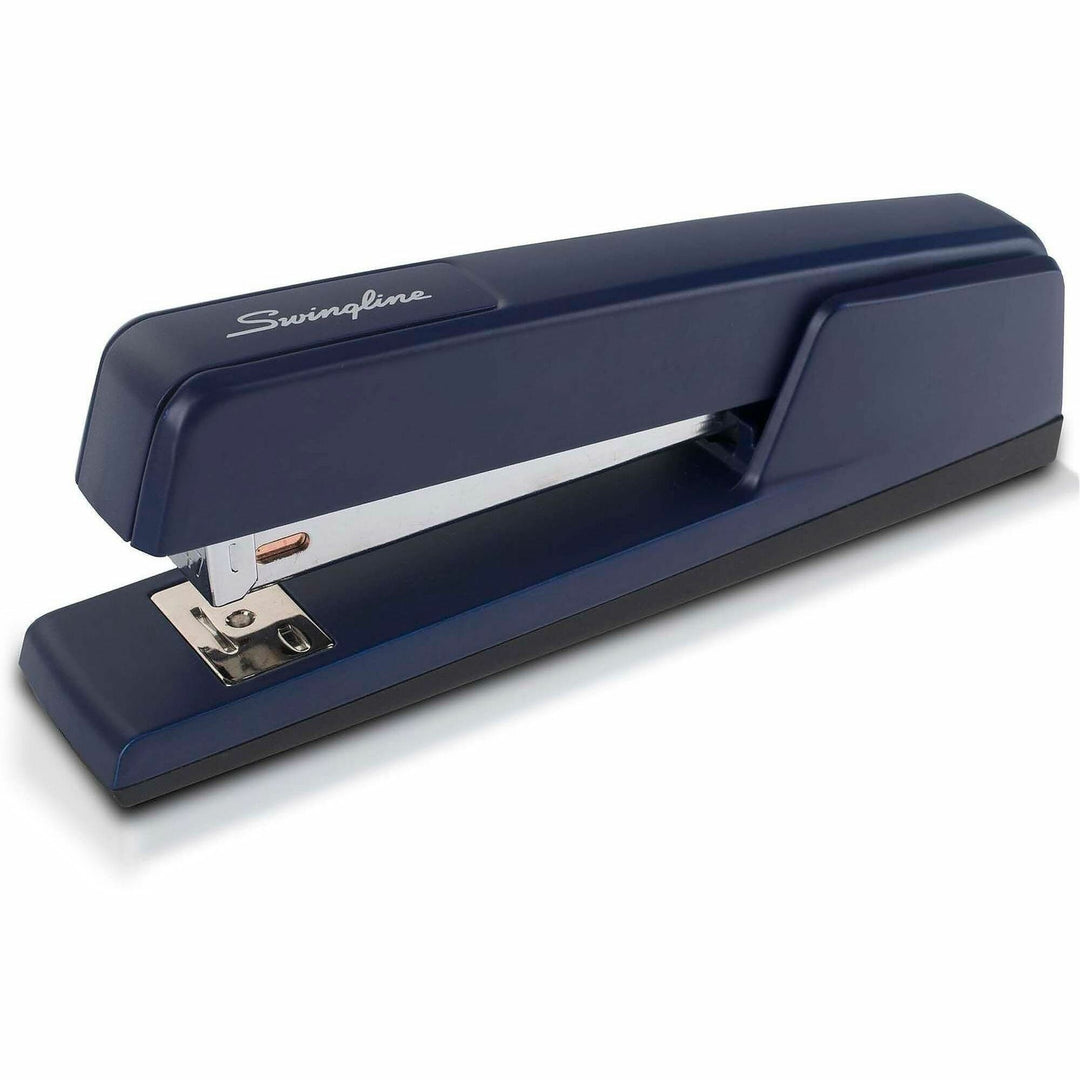 Image of Swingline® 747 Classic Full Strip Stapler, 30-Sheet Capacity, Royal Blue