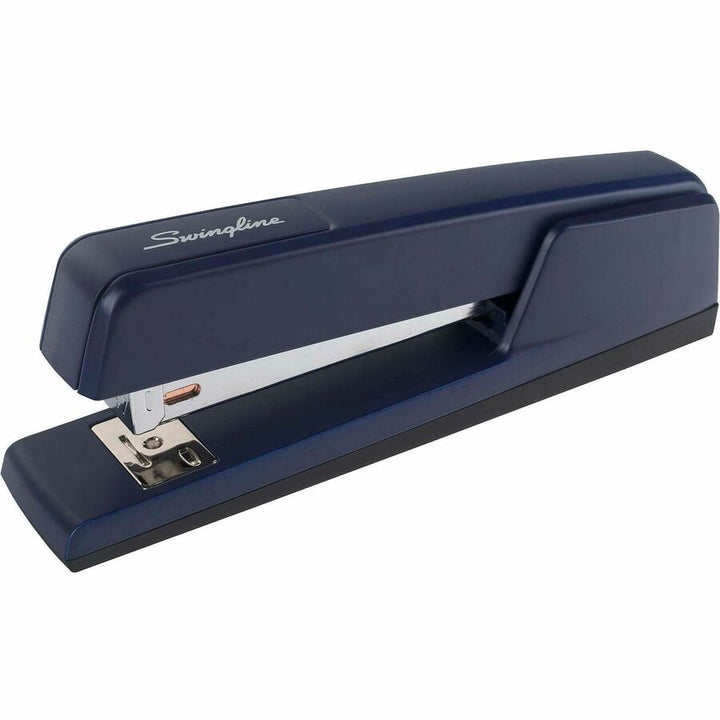 Image of Swingline® 747 Classic Full Strip Stapler, 30-Sheet Capacity, Royal Blue