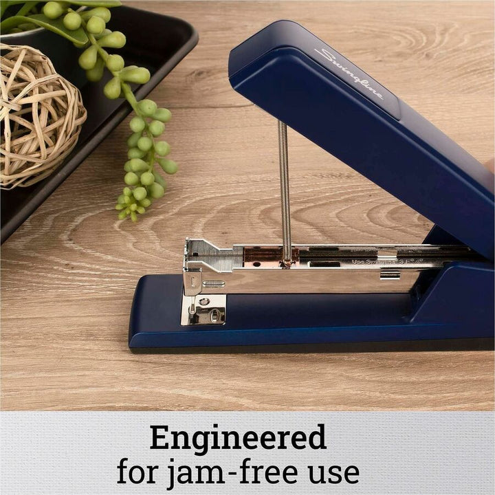 Image of Swingline® 747 Classic Full Strip Stapler, 30-Sheet Capacity, Royal Blue