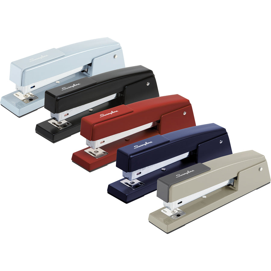 Image of Swingline® 747 Classic Full Strip Stapler, 30-Sheet Capacity, Royal Blue