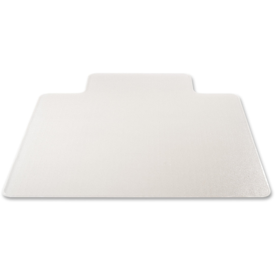 Image of deflecto® Chair Mat, w/ Lip, 46"x60", Beveled Edge, Clear