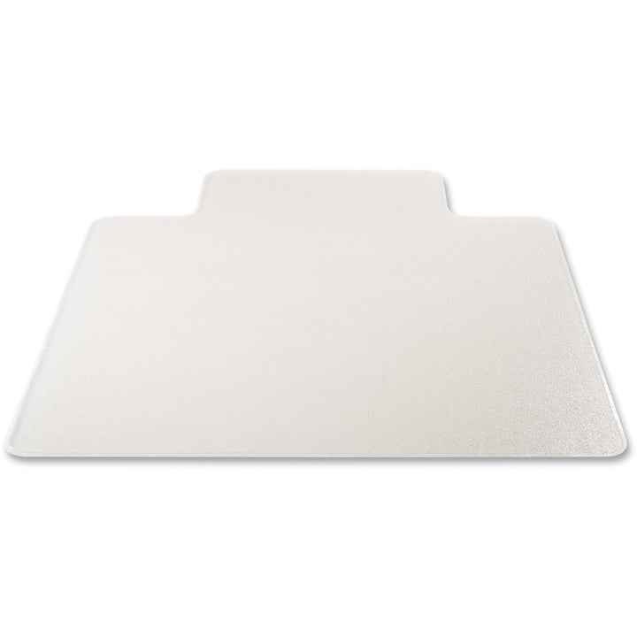Image of deflecto® Chair Mat, w/ Lip, 46"x60", Beveled Edge, Clear