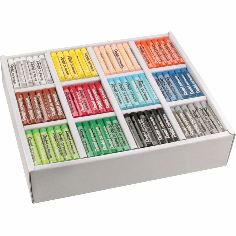 Image of Pentel® Oil Pastels, 432/BX, AST