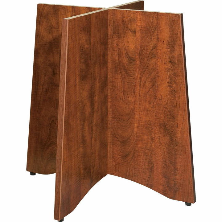 Image of Lorell Base, f/42"/48" Dia Tops, Box 2/2, 24"x24"x29", Cherry