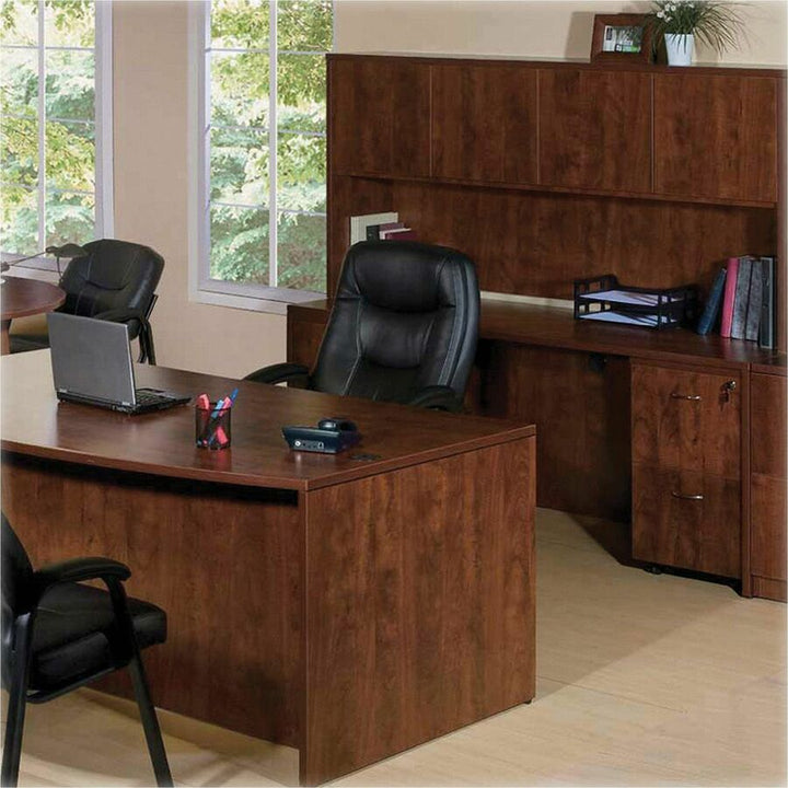 Image of Lorell Base, f/42"/48" Dia Tops, Box 2/2, 24"x24"x29", Cherry