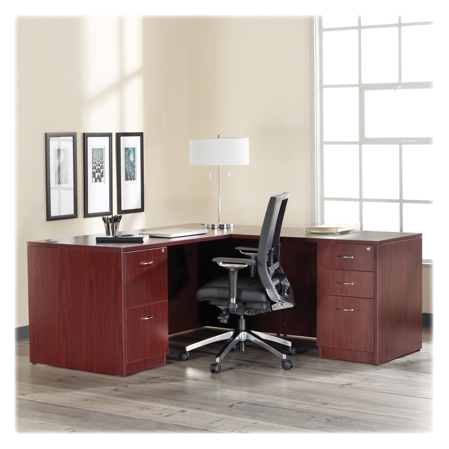 Image of Lorell Credenza Shell, 60"x24"x29-1/2",Mahogany