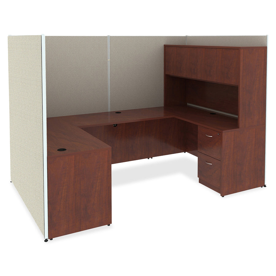 Image of Lorell Credenza Shell,60"x24"x29-1/2",Cherry
