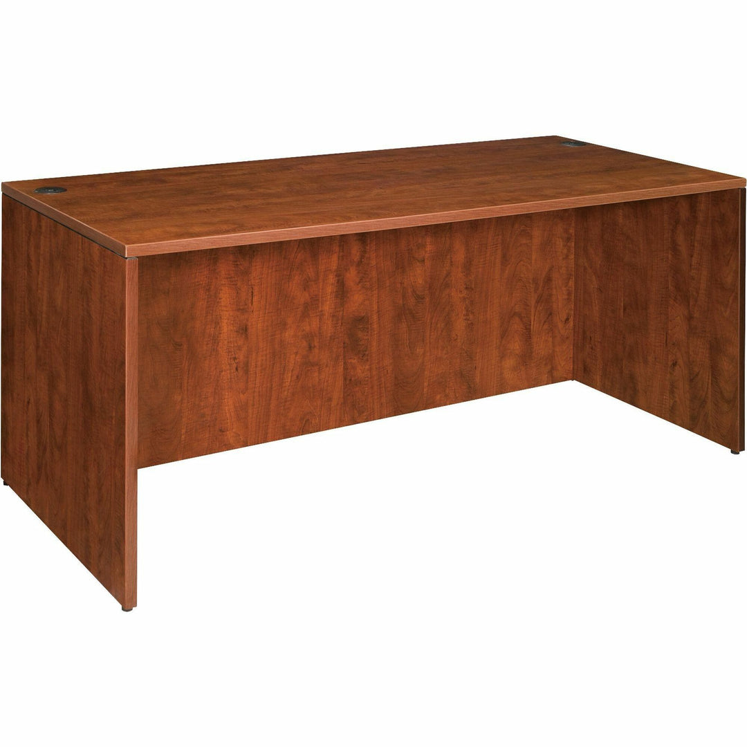 Image of Lorell Rectangular Desk Shell, 60"x30"x29-1/2", Cherry