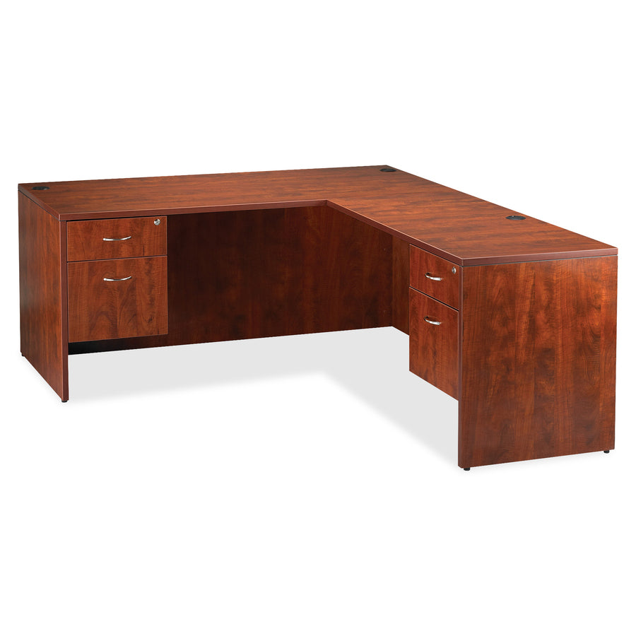 Image of Lorell Rectangular Desk Shell, 72"x36"x29-1/2", Cherry