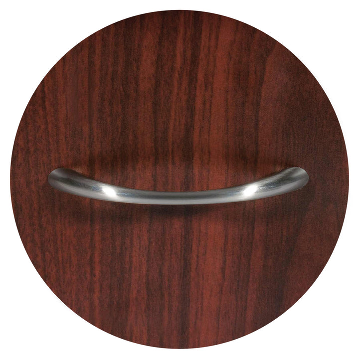 Image of Lorell Pedestal,Box/File,Hanging,16"x22"x28-1/4",Mahogany