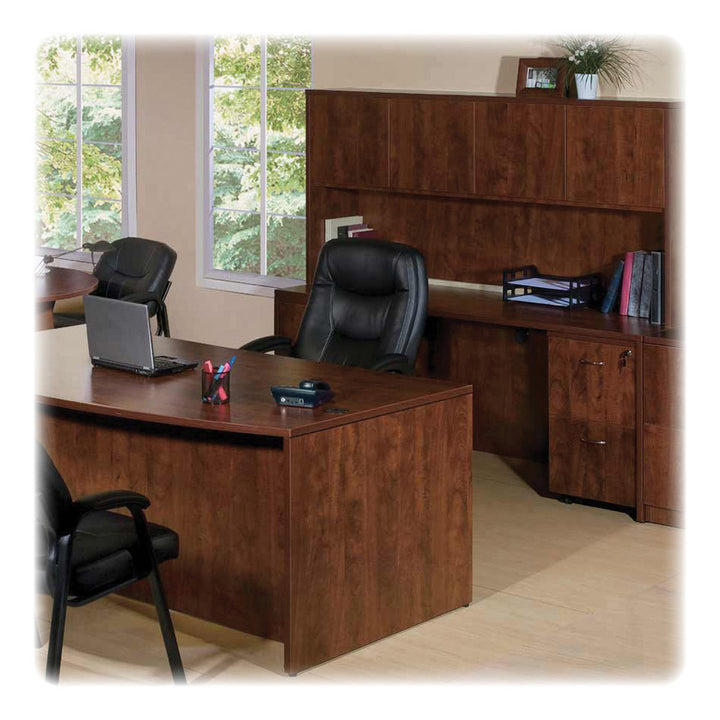 Image of Lorell Mobile Pedestal,File/File,16"x22"x28-1/4",Cherry