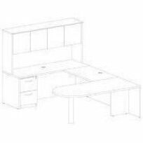Image of Lorell Peninsula, Box 1/2, 66"x30"x29-1/2", Mahogany