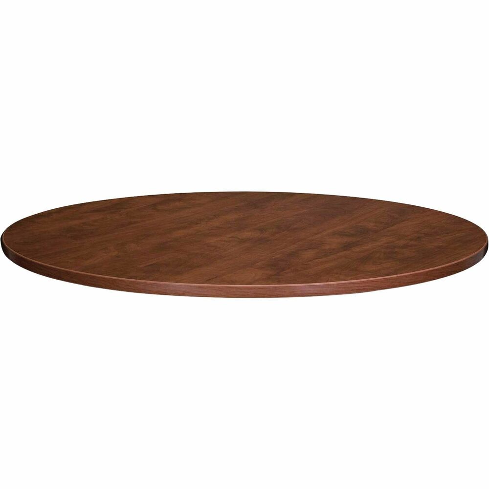 Image of Lorell Conference Tabletop, Box 1/2, Round, 48" Diameter, Cherry