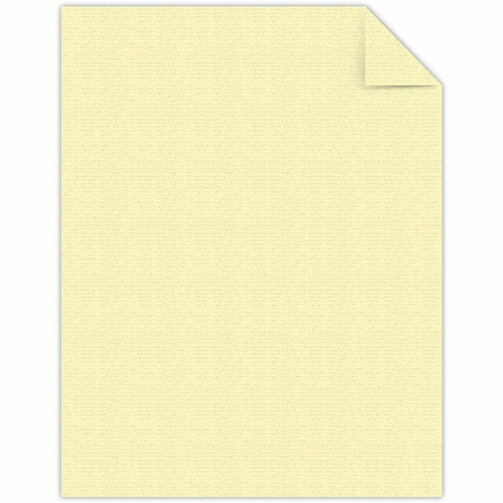 Image of Neenah® CLASSIC Laid Stationery Writing Paper, 24 lb Bond Weight, 8.5 x 11, Baronial Ivory, 500/Ream