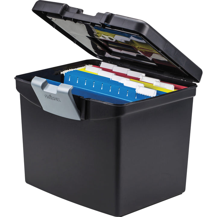 Image of Storex 61502U01C Portable Storage Box