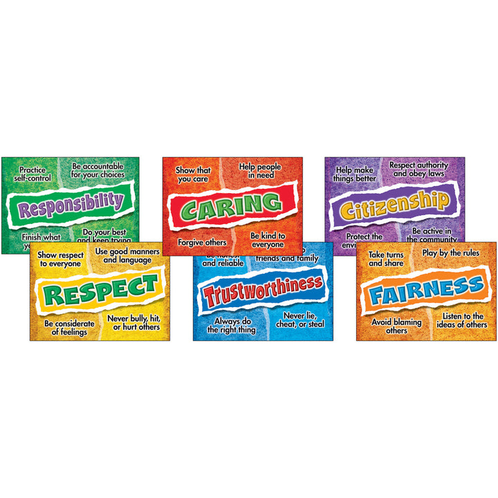 Image of TREND® ARGUS Poster Combo Pack, "Character Choices", 13.5 x 19, 6 Posters/Pack