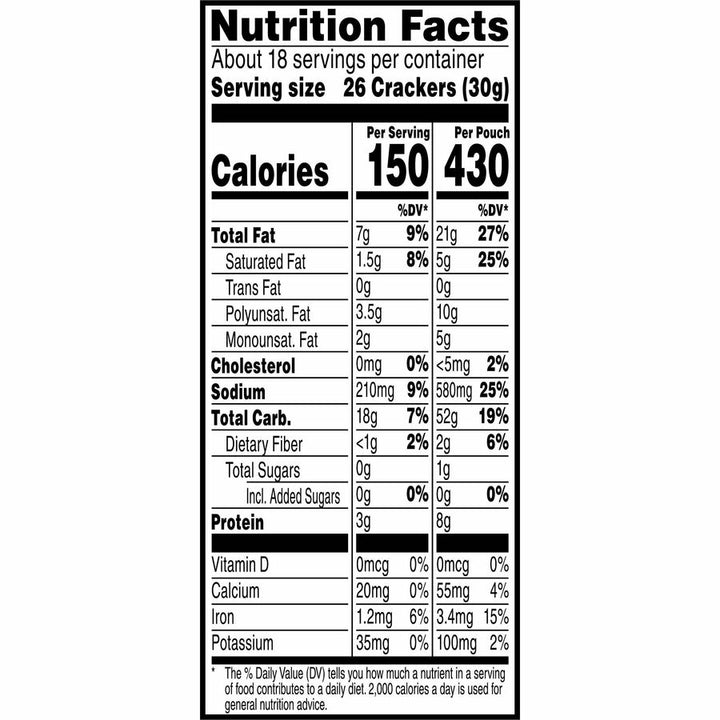 Image of Keebler® Cheez-It Snack Crackers, 3 oz., 6/BX, White Cheddar