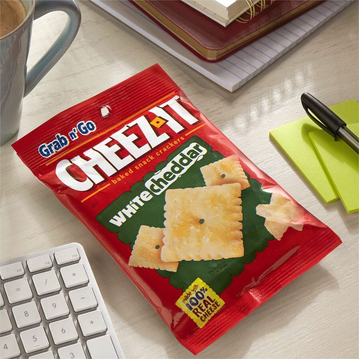 Image of Keebler® Cheez-It Snack Crackers, 3 oz., 6/BX, White Cheddar