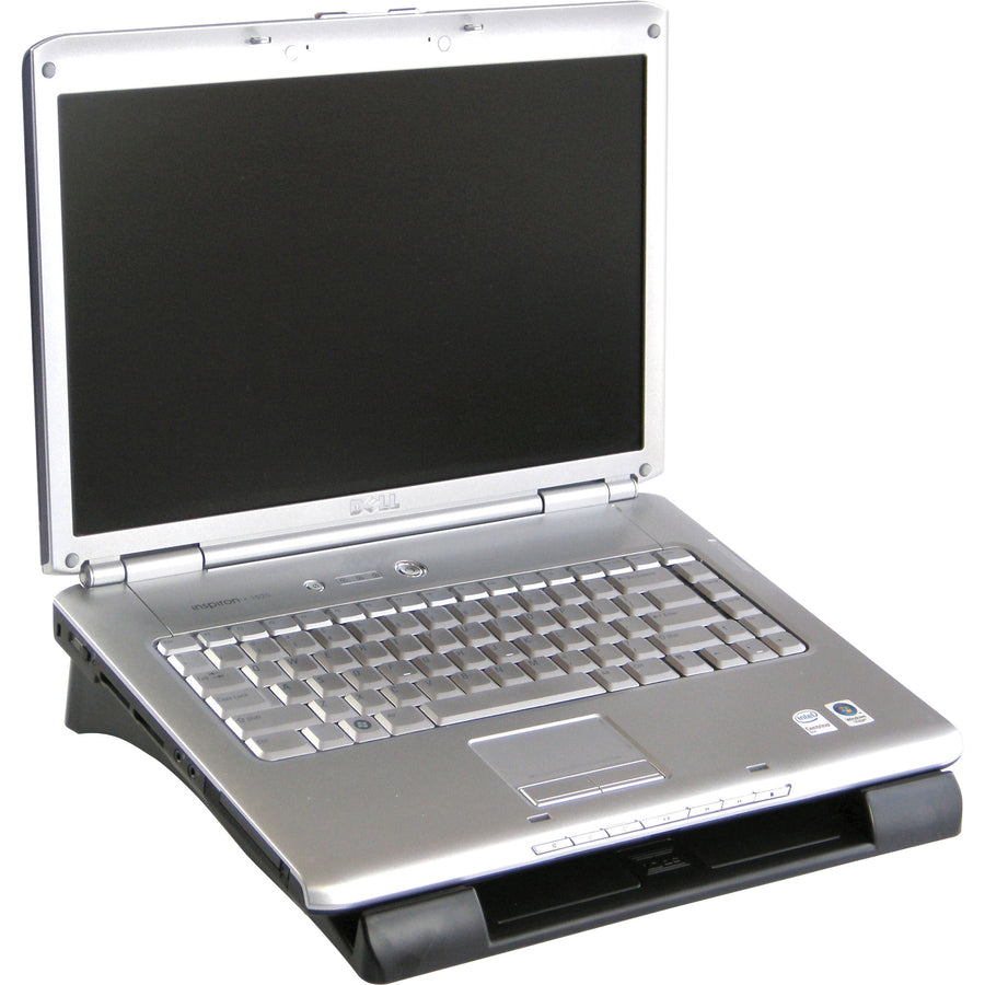Image of Data Accessories Company Laptop Stand, Height Adjustable, 11-1/2x13"x2-3/5", Black