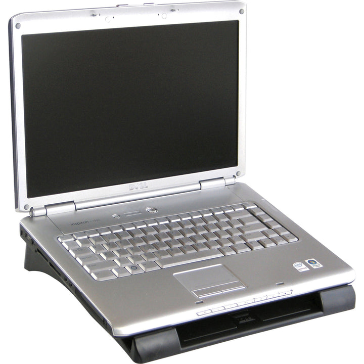 Image of Data Accessories Company Laptop Stand, Height Adjustable, 11-1/2x13"x2-3/5", Black