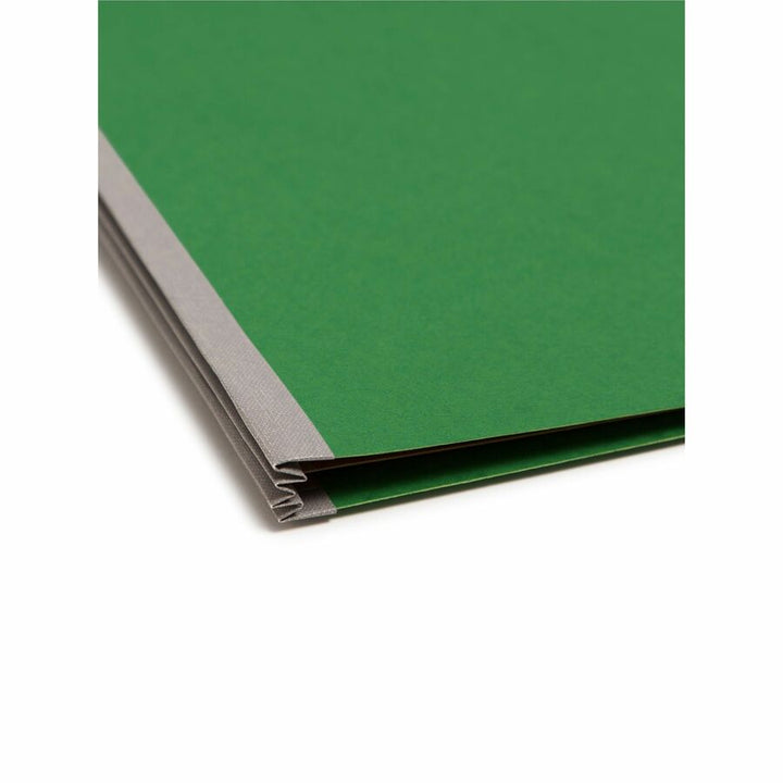 Image of Smead Classification Folders,2"Exp,2 Div,Top Tab,Letter,10/BX, GN