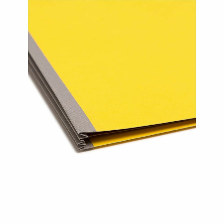 Image of Smead Classification Folders,2"Exp,2 Div,Top Tab,Letter,10/BX, YW
