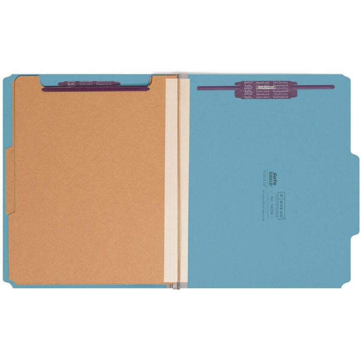 Image of Smead Classification Folders,2"Exp,2 Div,Top Tab,Letter,10/BX, BE
