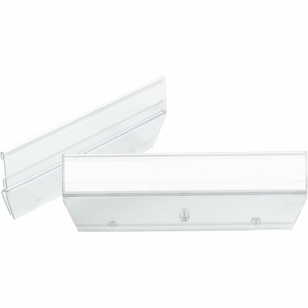 Image of Smead Hanging Folder Tabs, Plastic, Easy Slide, 18/PK, CL