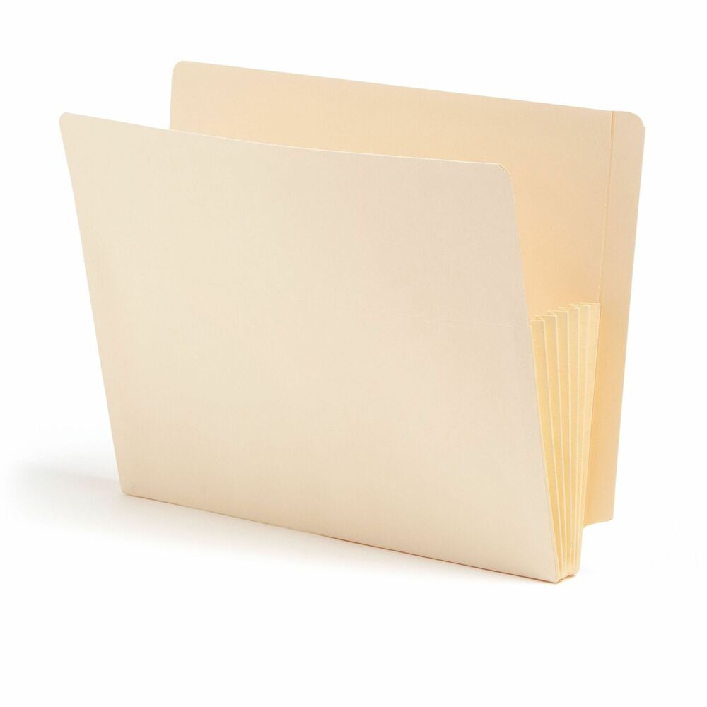 Image of Smead File Pockets, End Tab, 5-1/4" Exp, Ltr, 10/BX, MLA
