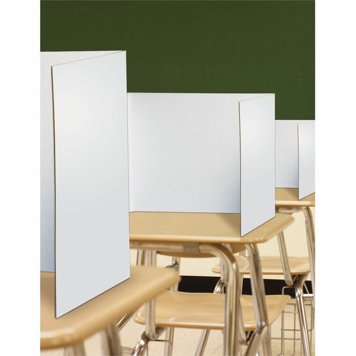 Image of Pacon® Privacy Board, 48"x16", 4/PK, White
