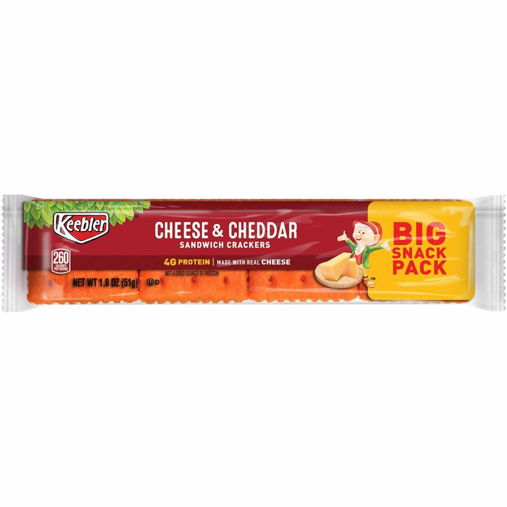 Image of Keebler® Cheese/Cheddar Crackers, Snack Pack, 1.8 Oz., 12/BX